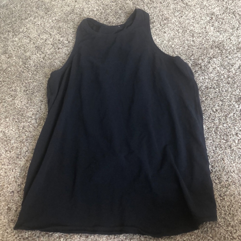 Workout tank (navy blue)